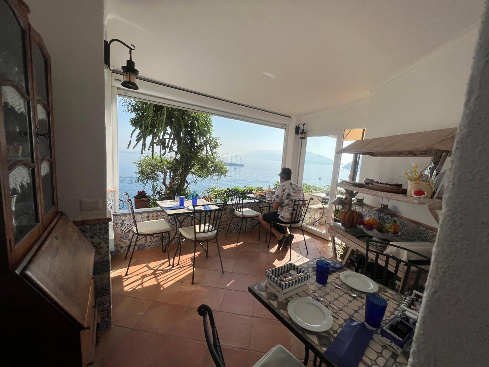 Bed and Breakfast La Terrazza Sul Mare Capri Exterior foto